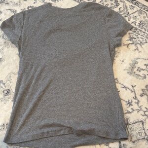 Plain Gray Ribbed Shirt